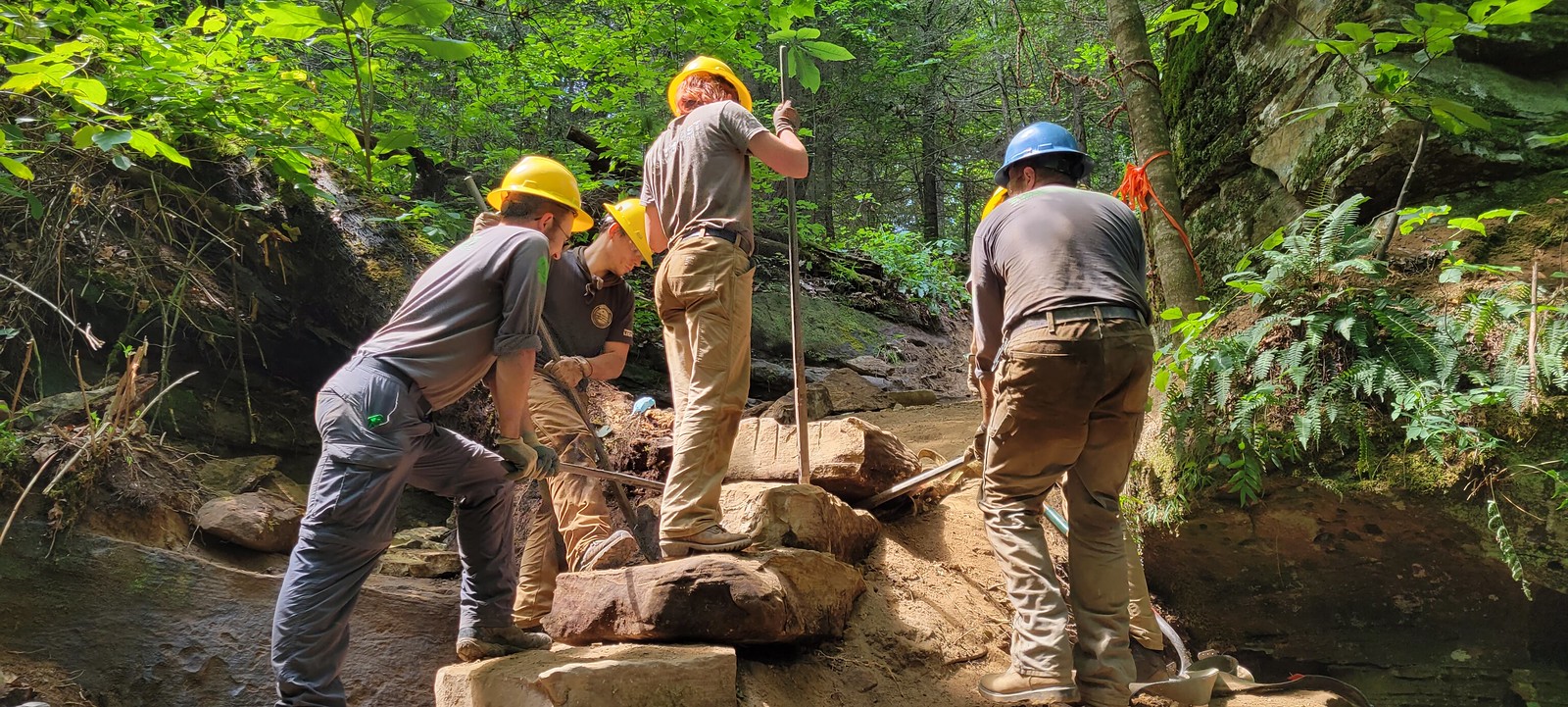 Conservation Legacy crew members 